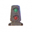2-light (G/R) dwarf signal (HO scale)