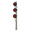 triple searchlight signal (HO scale)