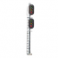 dual 3-light vertical signal (HO scale)